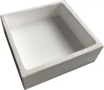 quartz crucible/silica crucible/transparent glass crucible