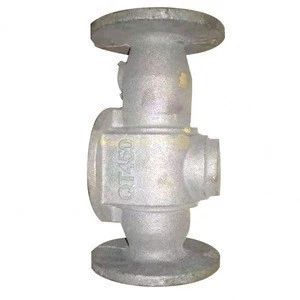 raw casting cast ductile iron machinery valve parts