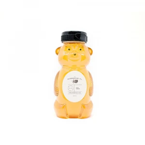Raw Honey Bear 12 Ounces Bottle Harvested In Environmentally Clean Areas Honey Plastic Bottle