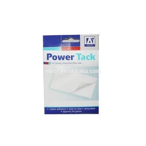 Re-usable adhesive sticky stuff tack power tack