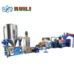 Recycled PET pelletizing line PET plastic granules raw material making machine