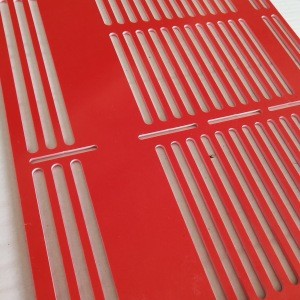 red polyester fiberglass mat gpo3 thermal insulation sheet / plate