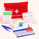 Red Small safety emergency medical supplies first aid bag hygiene pack pet first aid kit