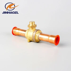 Refrigeration brass parts best price 4 6 8 inch ball valve for condensing unit