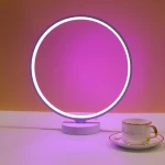 Remote Controlled Circle Table Light Color Changing Light Innovation Lighting 2020