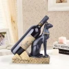 Resin Crafts European Egypt Holly Statue Creative Home Decoration Cat Wine Bottle Holder