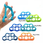 Resistance Bands for Hand & Finger Extensor Training Exercise Fitness - For Improving Grip and Wrist Strength, Relieving Pain