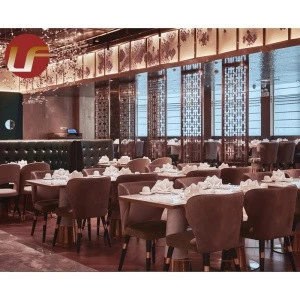 Restaurant Furniture Industrial Restaurant Booth Seating Modern For Dinning Suite