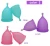 Import Reusable Medical Grade Silicone Menstrual Cup Feminine Hygiene Product Lady Menstruation Cup from China