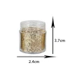 RG02 GOLD Nail Chunky Glitter Sequins Iridescent Flakes Cosmetic Paillette GLITTER  for Face Body Hair Nails
