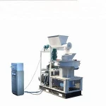 Ring die feed pellet processing machine