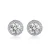 Import RINNTIN SS64 Earrings Necklace Jewelry Set Wholesale S925 Sterling Silver Big Cubic Zircon Necklace Set from China