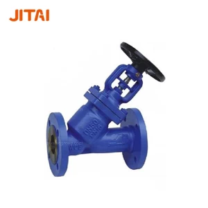 Rising Stem Pn16 DIN Industrial Y Pattern Bellow Seal Globe Valve From ISO Supplier