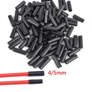 Road Mountain Bike 4mm/5mm Bicycle Brake Gear Outer Cable End Caps Tips Crimps Plastic Brake Cap Plastic Cable Caps