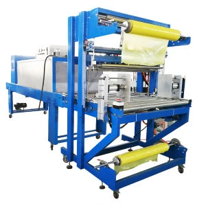 Rock wool heat shrink tunnel packing machine/heat tunnel large shrink packing machine with great quality