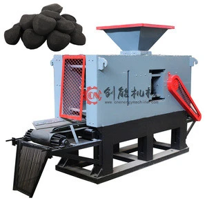 Roller Type bio coal charcoal briquette machine production line