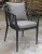Import Rope woven aluminum frame outdoor modern dining chair from China