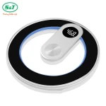 Round bathroom scales big display body weighing scales with capacity 150kg 180kg