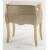 Import Rustic bedroom furniture french bedside table nightstands yellow from China