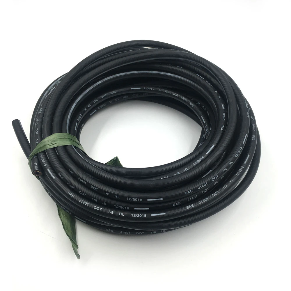 SAE J1401 hydraulic rubber brake hose 1/8"
