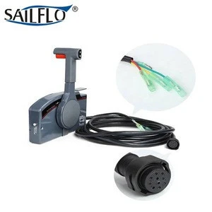 SAILFLO MARINE 703 REMOTE CONTROL OUTBOARD SIDE MOUNT 16 HARNESS 10 PIN