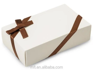 Satin Stretch Loops with pre-tied bows add elegance to your small gifts, candy boxes, stationery &amp; jewelry packaging