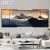 Import Scenery Overlapping Diamonds Crystal porcelain painting Modern simple living room sofa background wall hanging painting from China