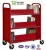 Import School library furniture,Steel book trolley,Steel library trolley from China