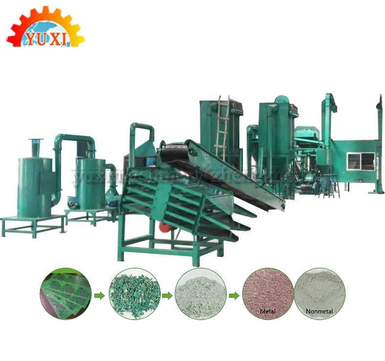 Scrap Electronic Computer Circuit Boards Recycling Separator Machine Waste PCB Recycling Equipment