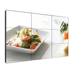 Seamless 3.5mm A+ video wall mount bracket lcd advertising screen