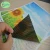 Import see thru sticker Perforated sticker printing/glass sticker one way vision from China