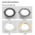 Import Seebest Good Sales Led Downlights Recessed Round Spot light Gu10 Aluminum Recessed Down Light LED Ceiling light from China