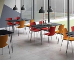 SGS standard metal stackable cheap dining room sets