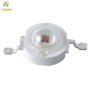 Shenzhen Factory Epileds Chip 650nm to 665nm High Power 660nm LED 3W for plant grow Lighting, Aquarium lamp