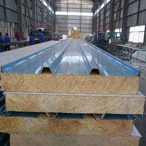 shipping container house material Insulation & Heat Insulation Rockwool Sandwich Panel/Board