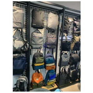 Shopping Mall Travel Bags and Luggage Shop Interior Design Luggage Display Shelf Rack Stand