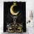 Import Shower Curtain Polyester Sun Moon Pattern Printed Bathroom Curtains Bathroom Accessories from China