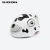 Import SIBON B0821125 white EPS PVC shell 6 air vents head lock adjustor removable liner cartoon bicycle helmet kids from China