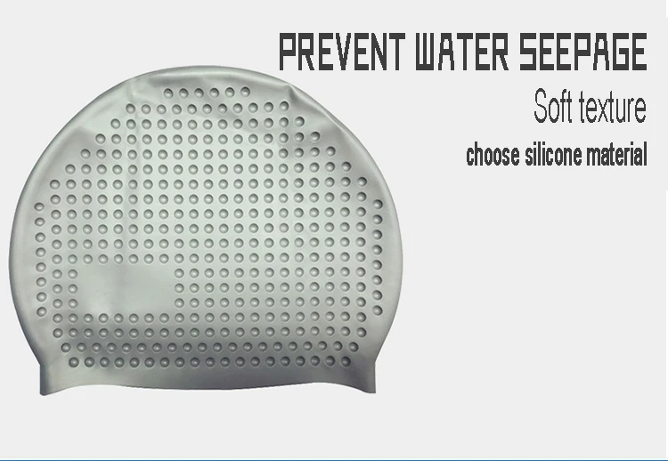 Silicone swimming hp-019 silicone custom printing 100% silicone waterproof swimming
