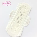 Silk sanitary pad hygenie raw material for sanitary pads in box