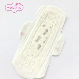 Silk sanitary pad hygenie raw material for sanitary pads in box