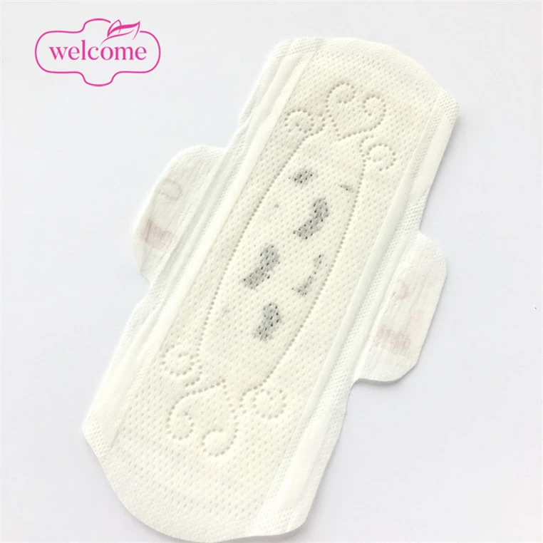 Silk sanitary pad hygenie raw material for sanitary pads in box