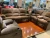 Import simple style living room leather sofa set export to USA 1+2+3 office/home use leather sofa set from China