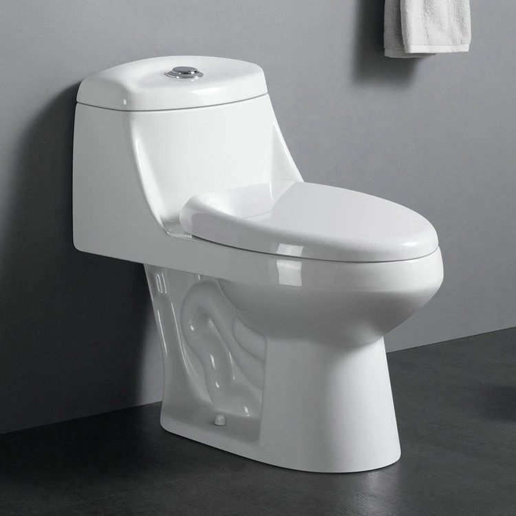 Siphonic Flushing Cheap Ceramic Toilet For North American Hotel closestool NOM