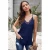 Sling Bottoming Vest Women&#x27;s Summer Inside And Outside Wear Loose V-neck Lace Ice Silk Camisole Top