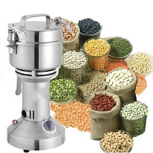 Small flour mill for home grinding grain rice medicine