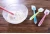Import Small Size 21cm Half-Transparent Silicone Spatula Pastry Scraper Baking Tools from China