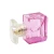 Import small square empty glass perfume bottle with lovely heart both on the bottle and the cap from China