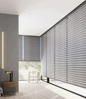 Smart automatic zebra blinds fabric shade blinds curtain blackout zebra roller window zebra blinds shades for window