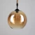 Import Smoked Glass Sphere Vintage Globe Rope Pendant Light from China